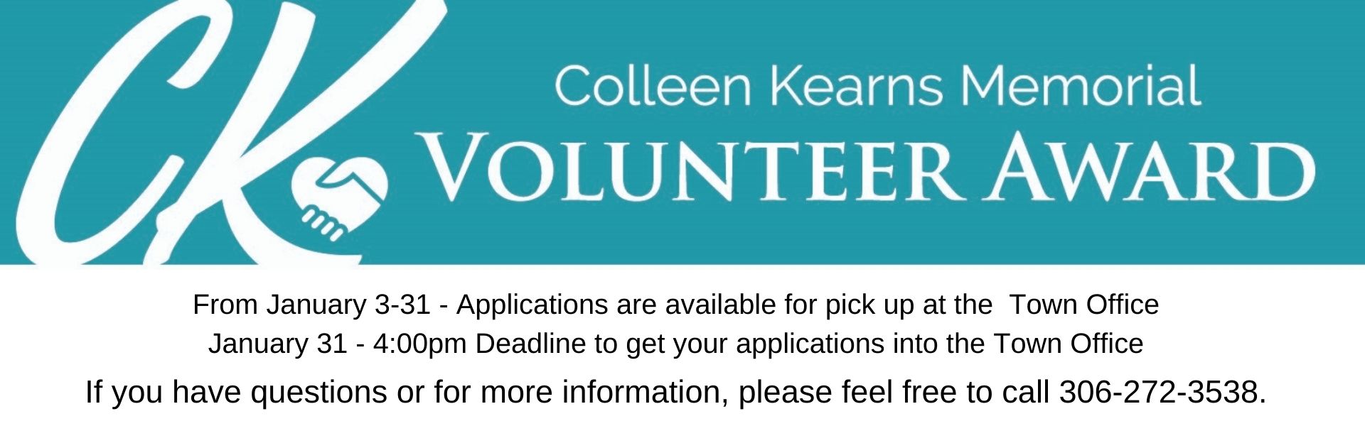 Coleen Kearns award info – applications